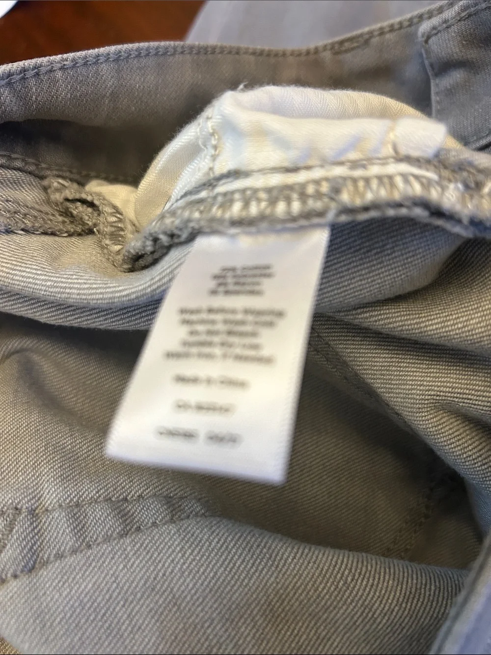 Talbots gray Boyfriend jeans Size 2P EUC